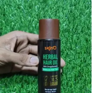 skin’O Herbal Hair Oil with Dragobotania – Hair Fall Control