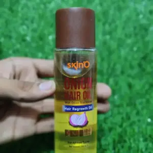 skin’O Onion Hair Oil With Onion Blackseed Hair Regrowth Oil