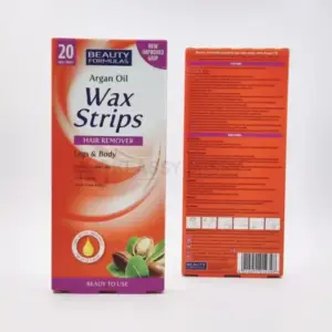 Beauty Formulas Argan Oil Wax Strips 20 Wax Strips