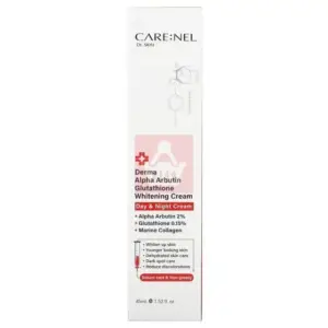 Care:Nel Dr. Skin Derma Alpha Arbutin Glutathione Whitening Cream Day & Night 45ml