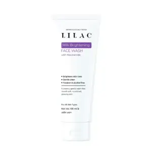 ⁠Lilac Milk Brightening Face Wash Size: 100 ml