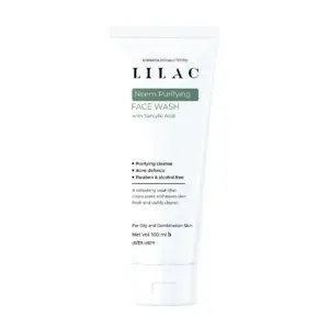 ⁠Lilac Neem Purifying Face Wash Size: 100 ml
