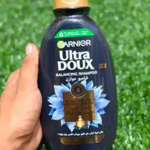 Garnier Ultra Doux Black Charcoal And Nigella Seed Oil Purifying And Shine Shampoo Size: 400ml