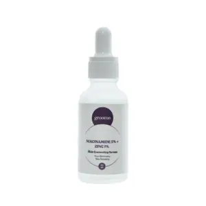 Groome Niacinamide 5% + Zinc 1% Skin Correcting Serum Size: 30ml