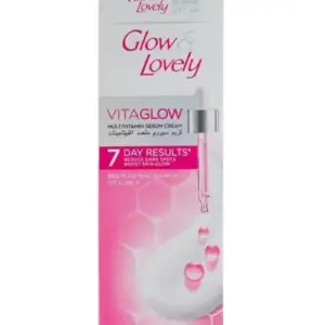 International UAE Product Fair& Lovely With Glow & Lovely VitaGlow Multivitamin Serum Face cream With New Look Used For women.. 100 Gm
