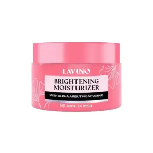 Lavino Brightening Moisturizer - with Alpha Arbutin & Vitamin E Size: 50gm