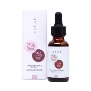 Lilac Brightening Serum with 2% Alpha Arbutin and 1% Kojic Acid Size: 30ml