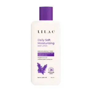 Lilac Daily Soft Moisturizing Body Lotion Size: 200 ml