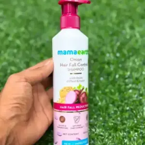 Mamaearth onion shampoo for hair growth & hair fall control with onion oil & plant keratin Size: 250ml