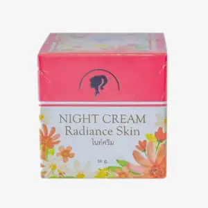 Night Cream Radiance Skin, Anti Blemish Cream Night Radiance Cream- 10gm ( Thailand)