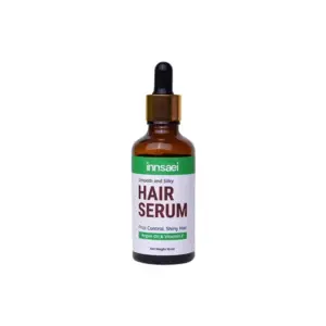 nnsaei Smooth and Silky Hair Serum for Frizz Control, Shiny Hair 50ml