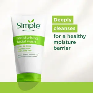 Simple Face Wash – Simple Kind to Skin Moisturising Facial Wash 150ml