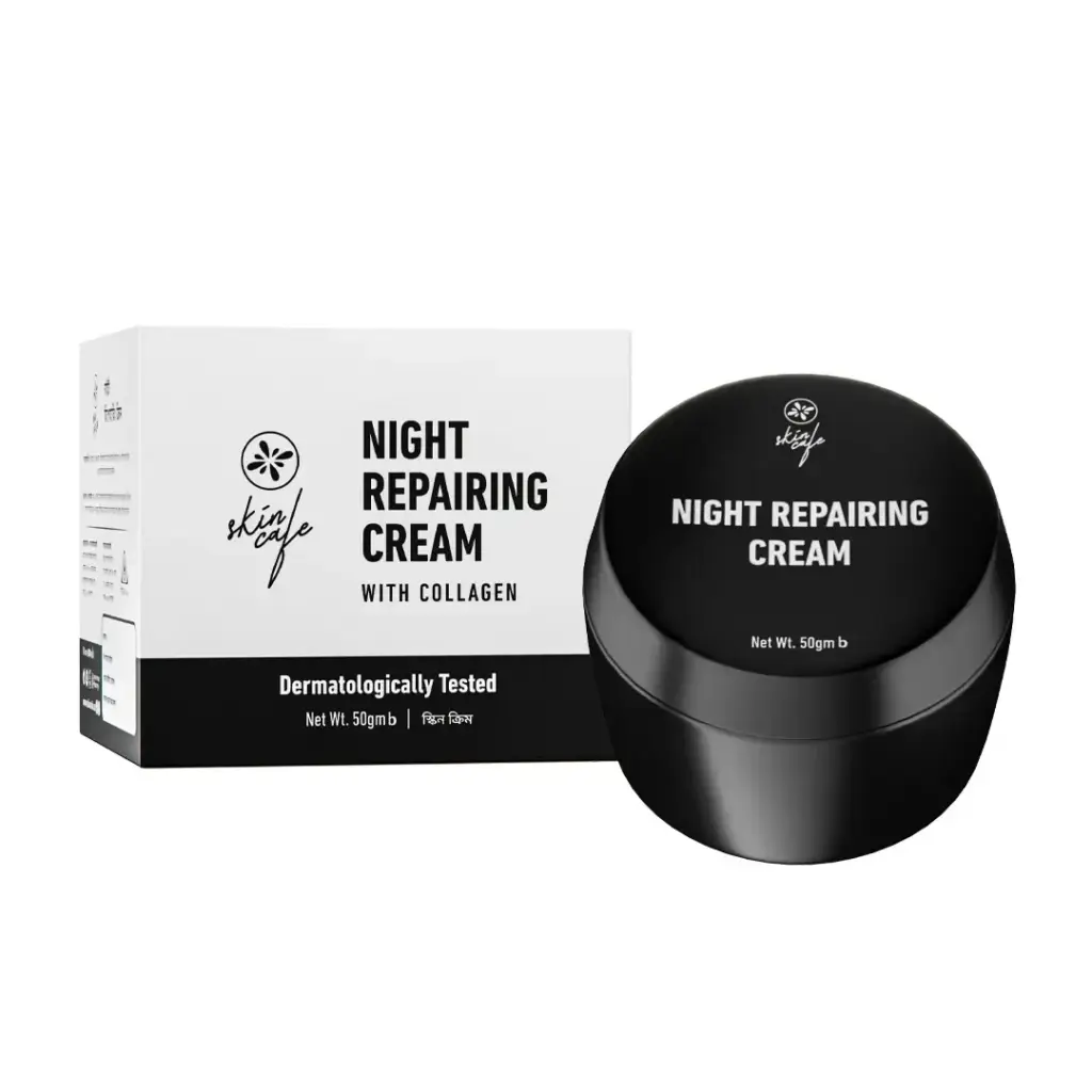 Skin Cafe Night Repairing Cream With Collagen Size: 50gm