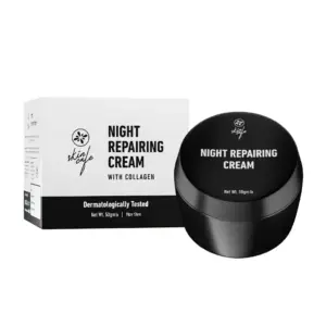 Skin Cafe Night Repairing Cream With Collagen Size: 50gm