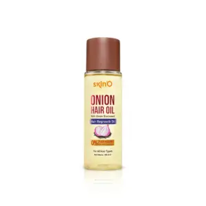 skin'O Onion Hair Oil With Onion Blackseed Hair Regrowth Oil