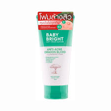 BABY BRIGHT Anti Acne Dragon Blood Cleansing Foam 120gm | Thailand