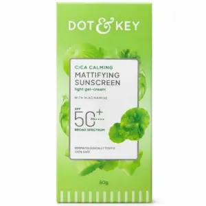Dot and Key Cica Calming Mattifying Sunscreen SPF 50+ PA++++ ... 50grm