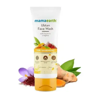 Mamaearth ubtan facewash for tan removal