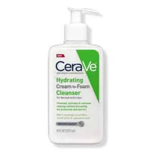 Cerave Hydrating Cream to Foam Cleanser for Normal to Dry Skin 237ml