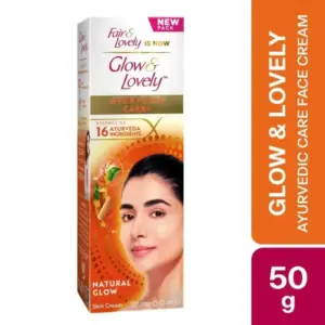 Glow & Lovely Face Cream Ayurvedic Care 50g Size: 50gm