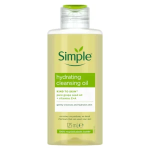 Simple Kind To Skin Hydrating Cleansing Oil with Pure Grape Seed Oil & Vitamin E + A brand logo Simplechevron-right