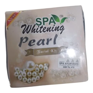 Spa Whitening Facial Kit Gold 4-in-1 Combo – Scrub + Cream + Gel + Pack