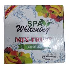 Spa Whitening Facial Kit Gold 4-in-1 Combo – Scrub + Cream + Gel + Pack