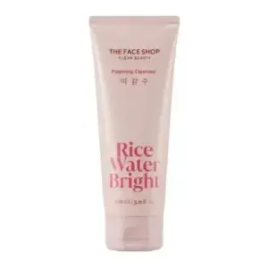 The Face Shop Rice Water Bright Foaming Cleanser 150ml (New Version)