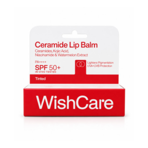 WishCare Ceramide Tinted Lip Balm with SPF 50 PA+++ 5g (New Version)